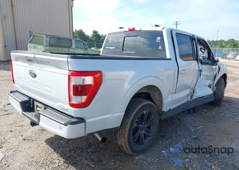 2022 Ford F-150 Lariat из США, поврежденный, VIN 1FTFW1E83NKD00530